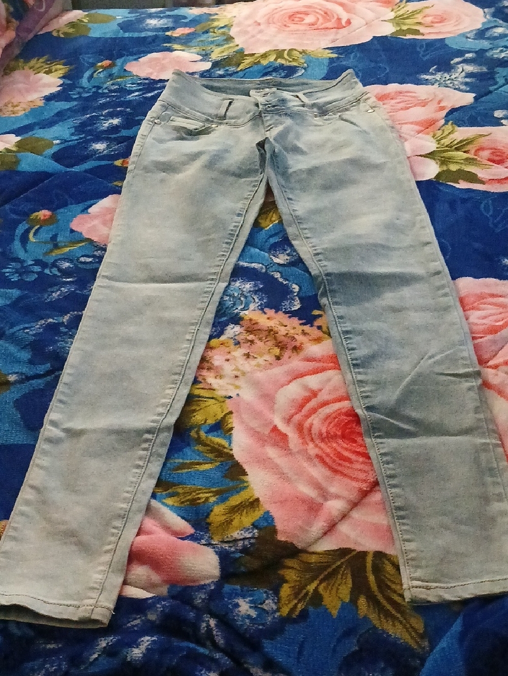 Light Blue Women's Stretch Denim Jeans